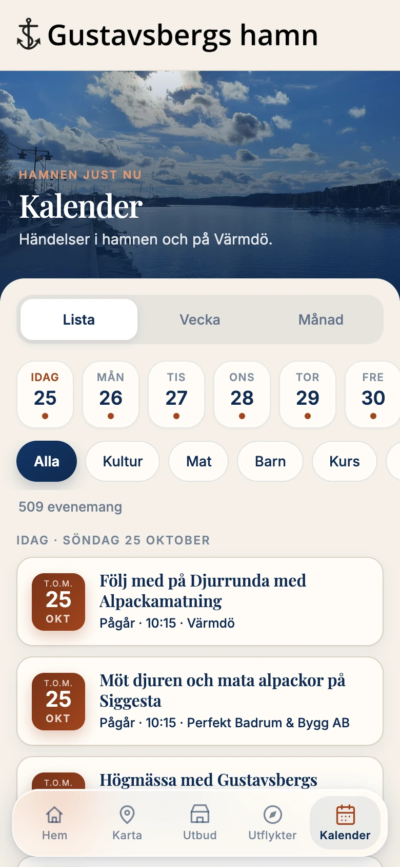 Kalendern med dagremsa